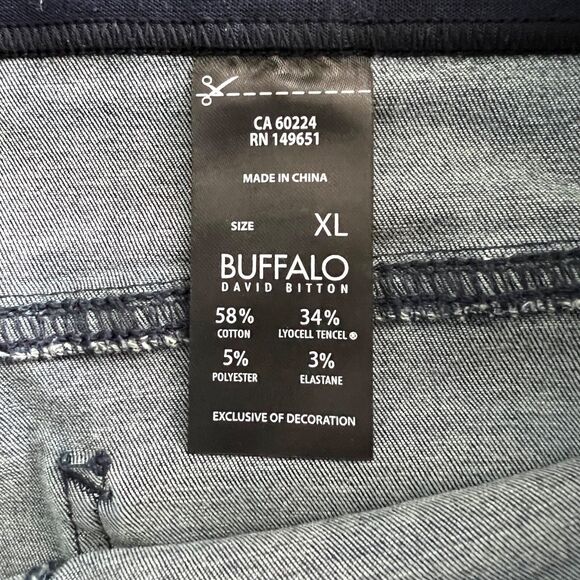 Buffalo by David Bitton Women’s Pull-On Stretch Skinny Maternity Jeans Size XL - Picture 3 of 4